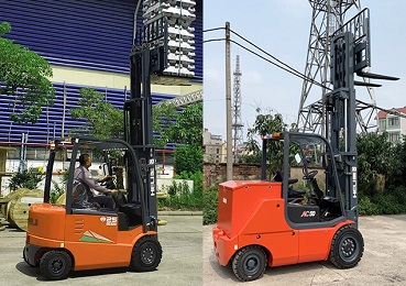 Xe nâng điện ngồi lái địa chỉ mua xe nâng uy tín ở Việt Nam