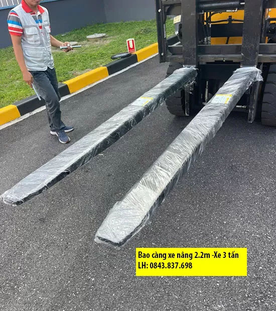 bao càng xe nâng 2.2m