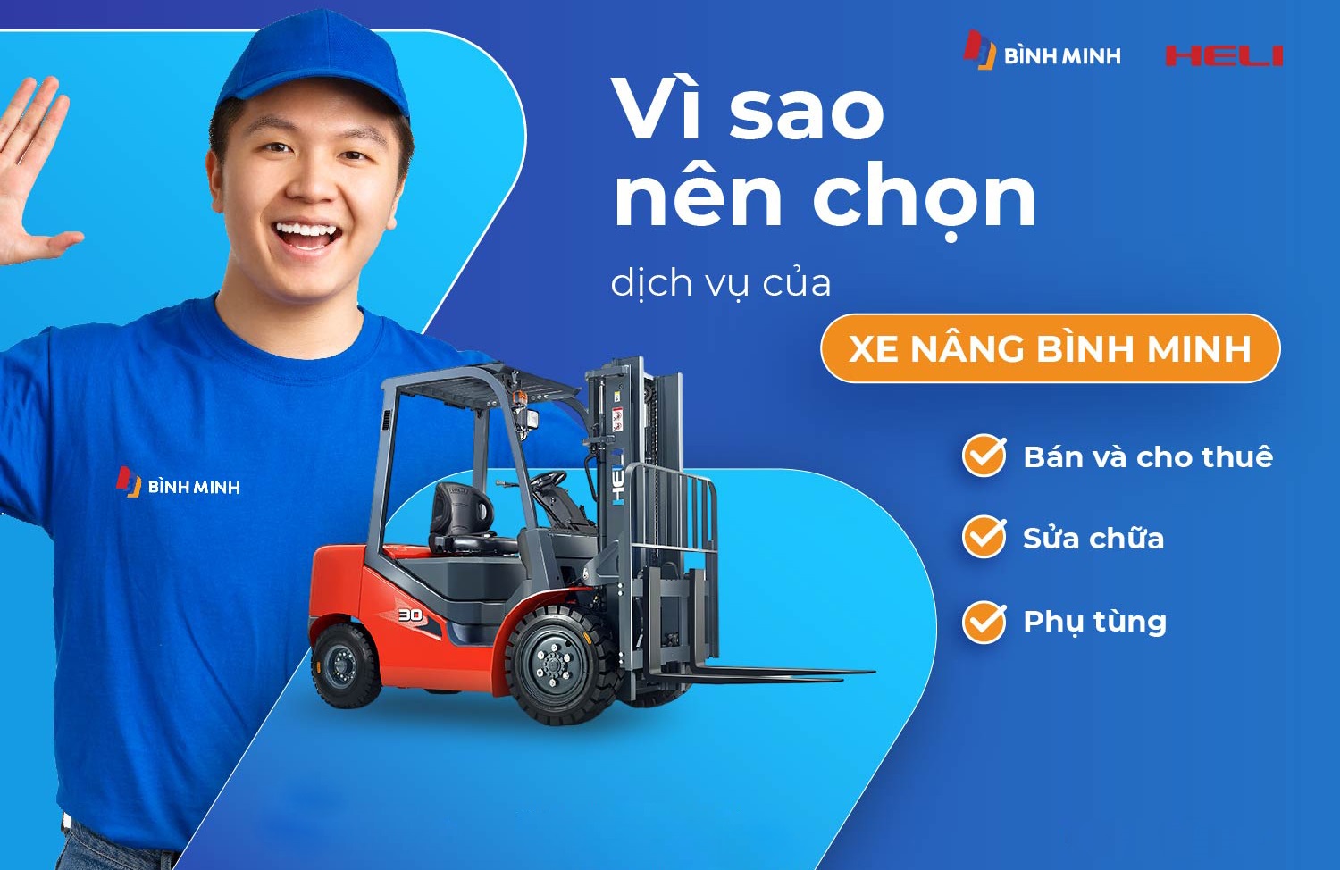 Công ty Xe nâng Bình Minh tiếp tục duy trì vị trí số 1 xe nâng mới ở Việt Nam