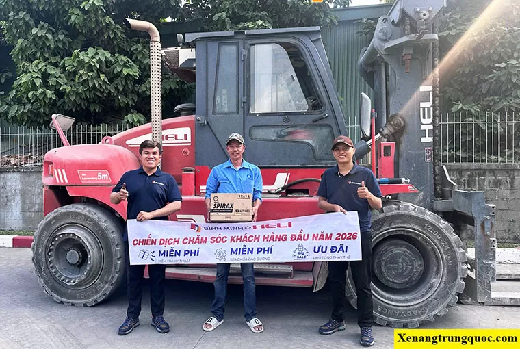 Dịch vụ bảo dưỡng miễn phí khách hàng đầu năm 2026