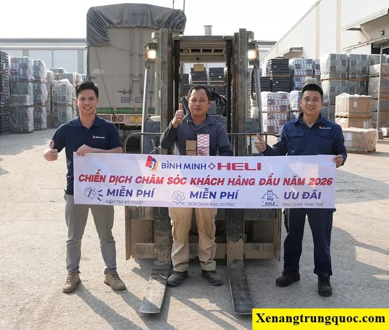 Bảo dưỡng xe nâng heli