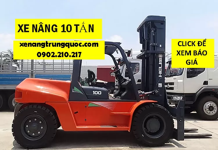 So sánh giữa xe nâng dầu 10 tấn và xe nâng điện 10 tấn - Doanh nghiệp nên lựa chọn loại nào?