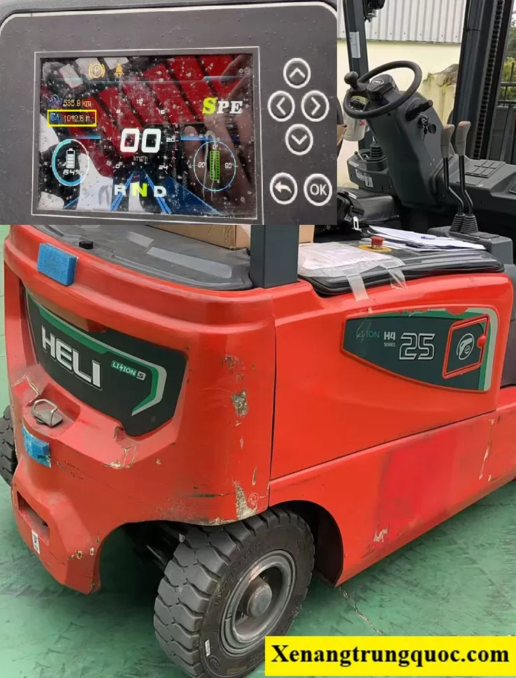 Xe n&acirc;ng điện cũ 