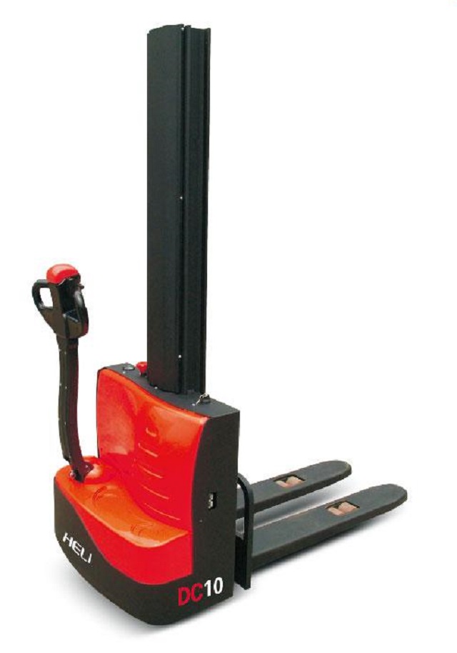 xe nâng điện Heli đứng lái 1 tấn xe nâng điện Heli đứng lái 1 tấn