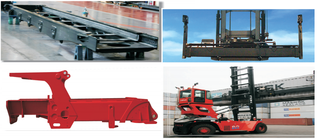 Xe kẹp container rỗng Xe kẹp container rỗng