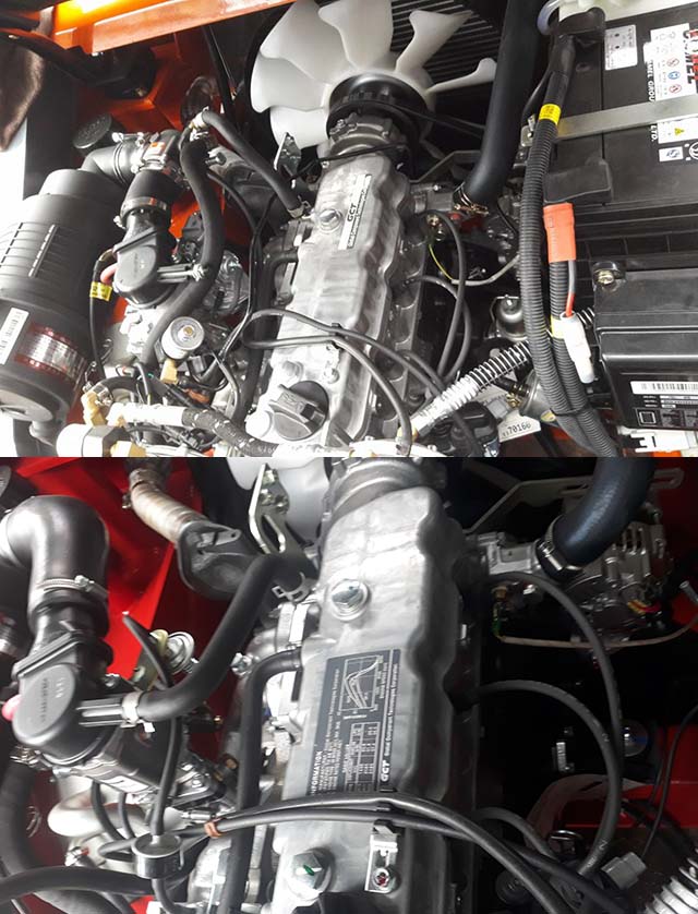 Động cơ Nissan xe nâng xăng