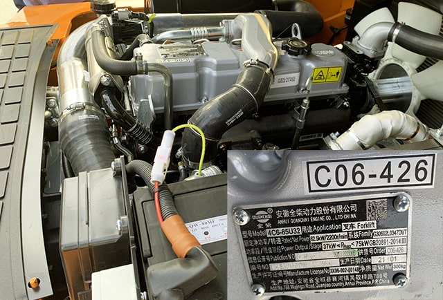 Động cơ xe nâng 5 tấn Động cơ xe nâng 5 tấn