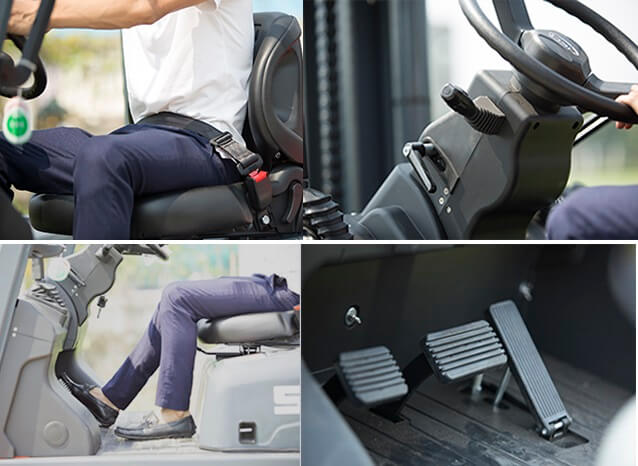 Cải tiến mới trên xe nâng 7 tấn Cải tiến mới trên xe nâng 7 tấn