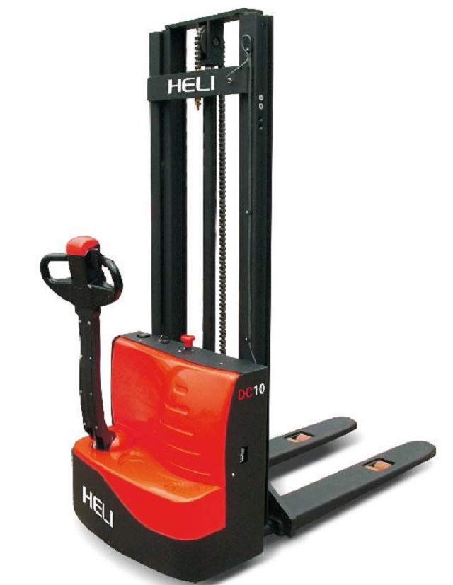 xe nâng điện đứng lái 1 tấn xe nâng điện đứng lái 1 tấn