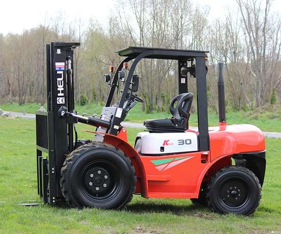 Xe nâng địa hình Heli Xe nâng địa hình Heli