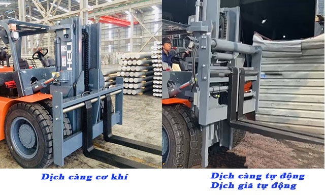 Bộ công tác xe nâng chui công Bộ công tác xe nâng chui công