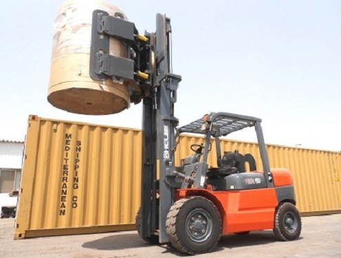 Xe nâng kẹp giấy Xe nâng kẹp cuộn giấy