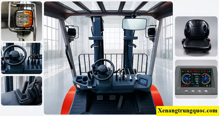 Thiết kế xe n&acirc;ng 7 tấn
