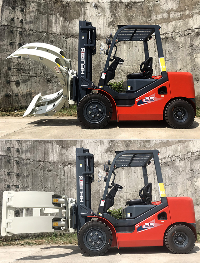 Xe nâng 3,5 tấn kẹp giấy Xe nâng 3,5 tấn kẹp giấy