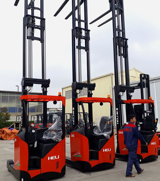 Xe nâng điện nâng cao 12m Xe nâng điện nâng cao 12m