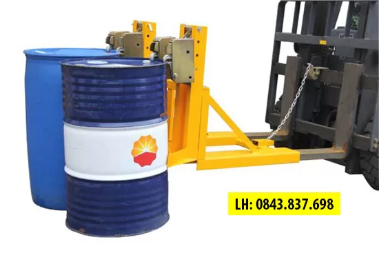 Bộ kẹp phuy xe nâng - Càng kẹp phuy